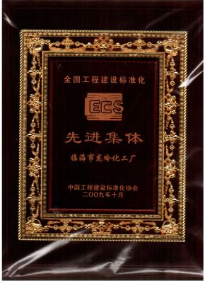 2009年全國工程建設標準化先進集體